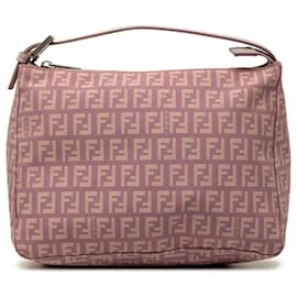 Borsa Fendi Zucchino Canvas Rosa