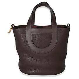 Hermès Rouge Sellier Clemence Swift In-The-Loop 18 GHW