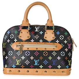 Louis Vuitton Black Multicolore Monogram Canvas Alma PM