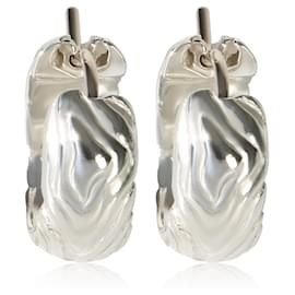 Orecchini a cerchio piccoli Tiffany & Co. in argento sterling
