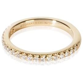Tiffany & Co. Fascia Demiéternité Soleste in Oro Giallo e Diamanti