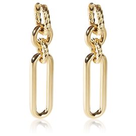 Orecchini David Yurman Lexington in oro giallo