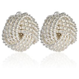Orecchini Knot in argento sterling Tiffany & Co.