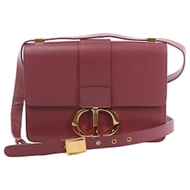 Borsa a tracolla Dior Montaigne 30 in pelle Rosa