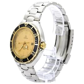 Omega Seamaster Professional 200 Pre Bond Chronometer Quartz Edelstahl und Gelbgold (18K) 38