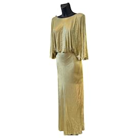 Abito Gucci in Lurex dorato