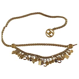Cintura a catena Chanel con ciondoli