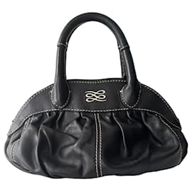Borsa Lancel Gousset in pelle nera