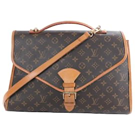 Mala de mão e pasta 2Way Louis Vuitton Beverly Monogram em castanho M51121