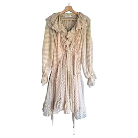 Robe à pois en soie Zimmermann