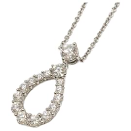 Collana con pendente Loop Harry Winston in PT950 con diamanti