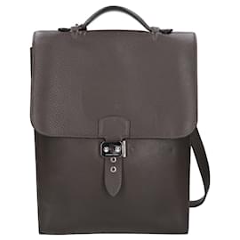 Borsa a tracolla Hermes in pelle Fjord kaki - Hermès