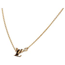 Collar con colgante Louis Vuitton en oro rosa