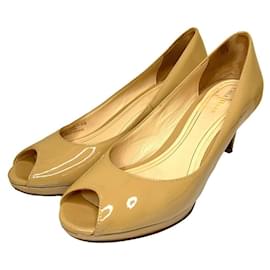 Autre Marque Décolleté Peep Toe in pelle verniciata Cole Haan