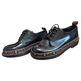Scarpe Derby con plateau Monogram Louis Vuitton