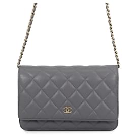 Portafoglio a catena Chanel Classic Matelassé