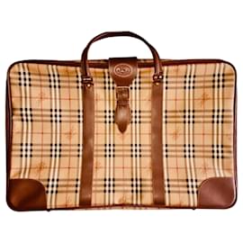 Valigia vintage Burberry Check