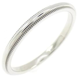 Tiffany & Co. Milgrain Band Ring aus Platin