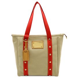 Louis Vuitton Beige Antigua Cabas MM