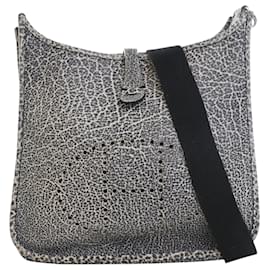 Hermès Gray Dalmatian Buffalo Evelyne I 29