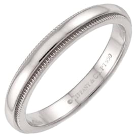Tiffany & Co. Milgrain Band Ring aus Platin 950