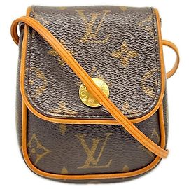 Louis Vuitton Monogram Pochette Cancun M60018