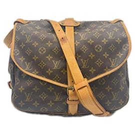 Borsa a tracolla Louis Vuitton Monogram Saumur 35