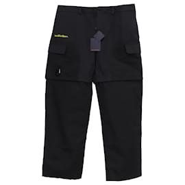 Pantaloni Cargo 2-Way Detachable Louis Vuitton in Poliammide Nero