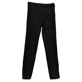Pantalones Burberry London en acetato negro