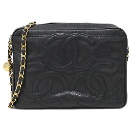 Chanel Caviar Skin Shoulder Bag