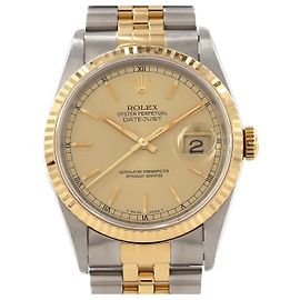 Rolex Datejust Stainless Steel x Yellow Gold
