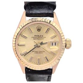 Rolex Datejust Gold Uhr 26mm