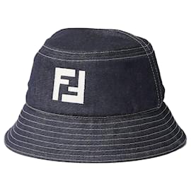 Fendi Cappello bucket in denim