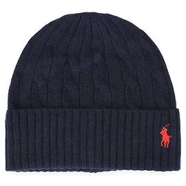 Berretto a maglia a trecce Polo Ralph Lauren Blu Navy