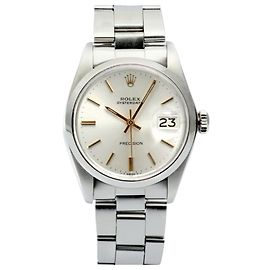 Rolex Relógio Masculino Oyster Date Gold Hands Manual