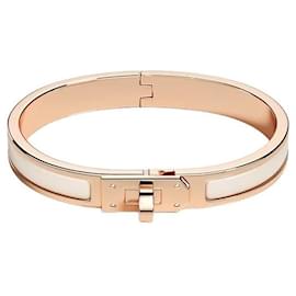Mini Click Kelly Bracelet Rose Gold Creme - Hermès