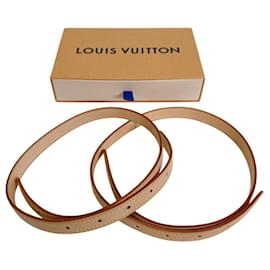 Louis Vuitton Schulterriemen aus beigem Leder