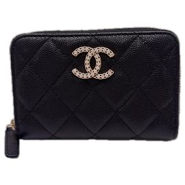 Monedero Chanel Matelassé en negro
