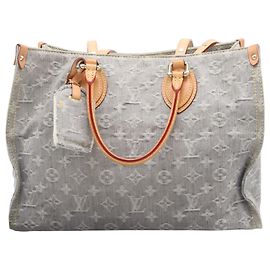 mala Louis Vuitton Monogram Denim OnTheGo MM