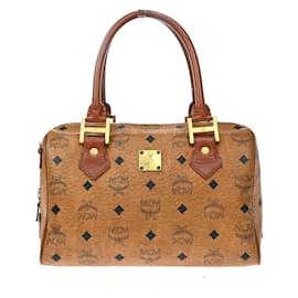 MCM Visetos logogramme Canvas and Leather