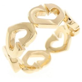 Cartier C Heart Ring in 18K Gelbgold