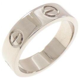 Anello Cartier Love in oro bianco 18K