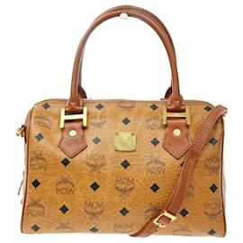 MCM Visetos logogramme Canvas and Leather