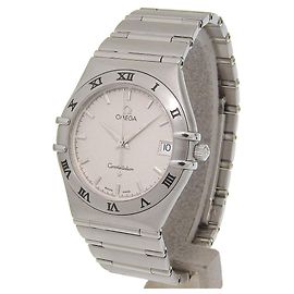 Omega Constellation Quartz Stainless Steel 34