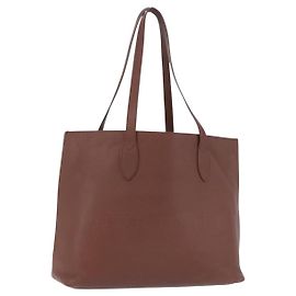 Borsa Tote BURBERRY in pelle marrone autentica ka5716