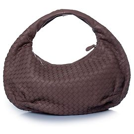 Bottega Veneta, borsa hobo Intrecciato in rosa antico