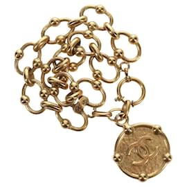 CHANEL Bracciale metallo tono oro CC Auth 195952V - Chanel