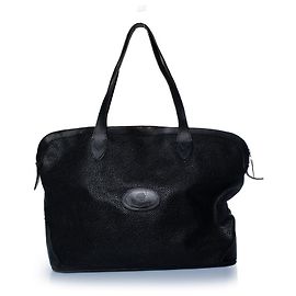 Mulberry, borsa shopper con zip giro in pelle scotch grain