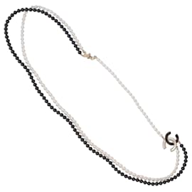 CHANEL CC Schmuck aus schwarzer Perle - 103827 - Chanel