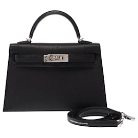 Bolso HERMES Kelly Mini en Cuero Negro - 103815 - Hermès
